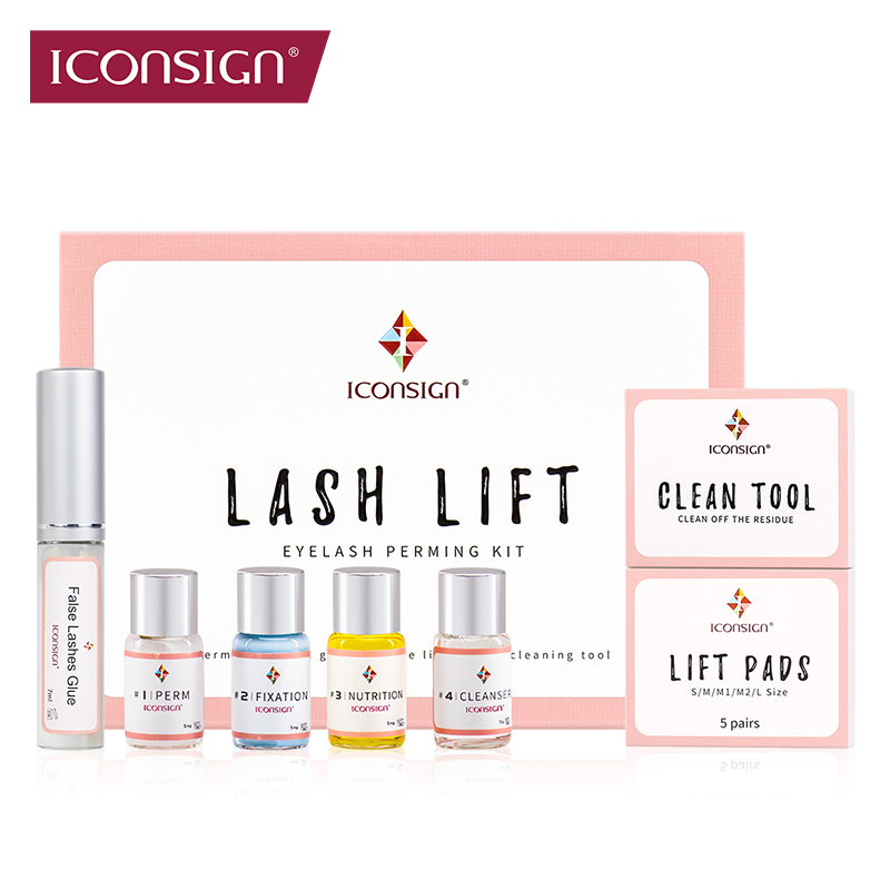 Eyelash Extension Full Set - إكونكساين-لاش عدة رفع ، محسن رمش