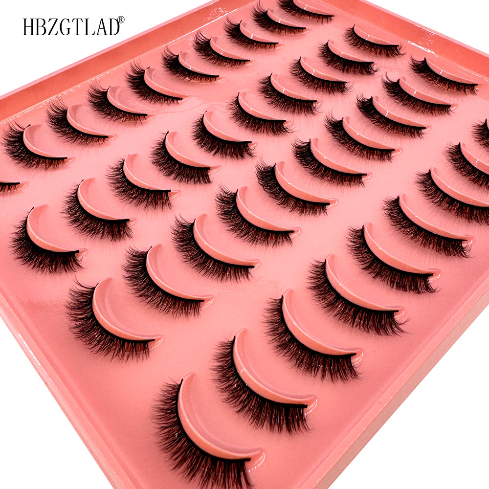 Eyelash Extension Full Set - 20 زوجًا جديدًا من الرموش الصناعية