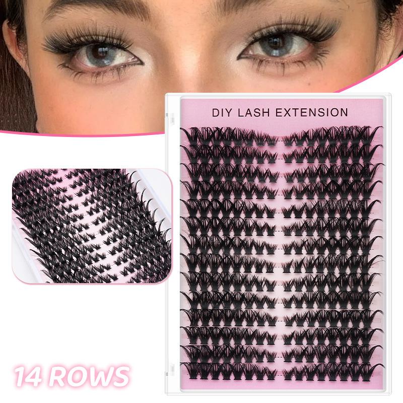 Eyelash Extension Volume Lashes - 20 قطعة من الرموش الصناعية الفردية