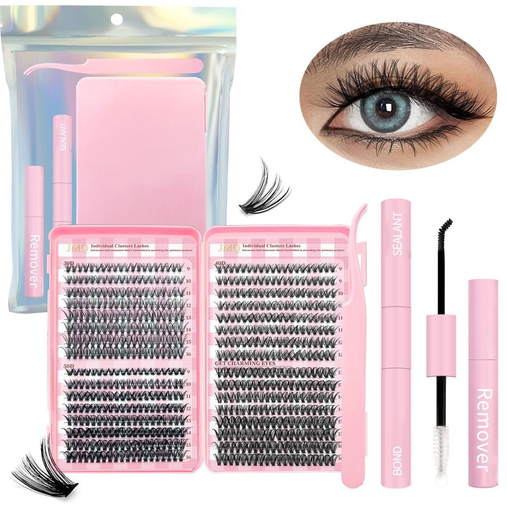 Faux Mink Lash - رموش صناعية بطول 9-16 مم، رموش
