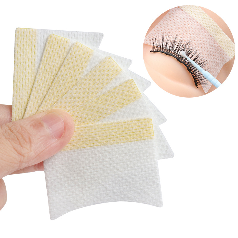 Eyelash Extension Eye Irritation - وسادات قطنية ناعمة ومريحة قابلة للتنفس