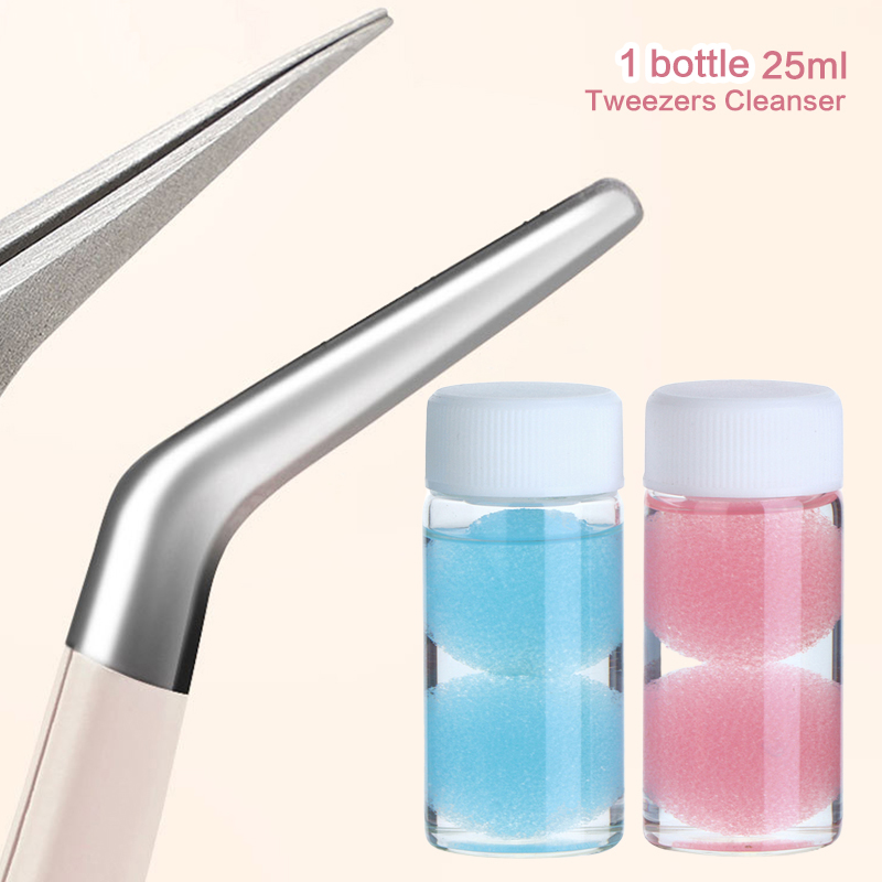 الرموش الملقط الأنظف لاش الغرا - مراجعة Lash Extension Tweezers وسعره