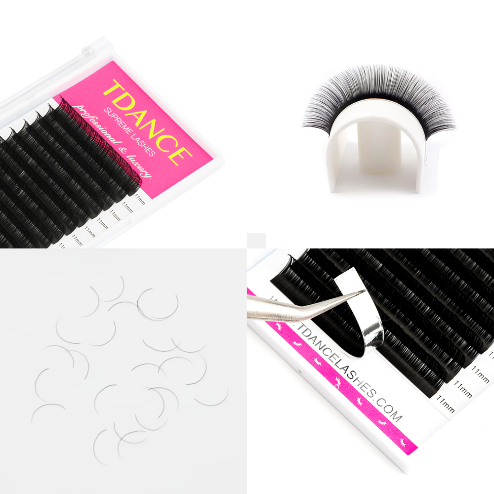 TDANCE رمش تمديد 16 صفوف كوريا - مراجعة Individual Lash Tray وسعره
