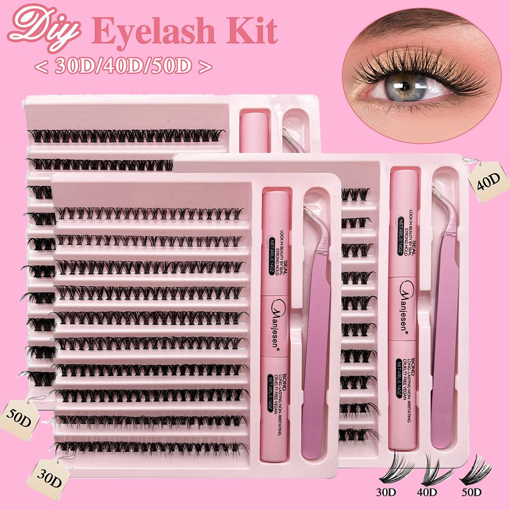 لتقوم بها بنفسك الرموش الصناعي - مراجعة Eyelash Extension Full Set وسعره