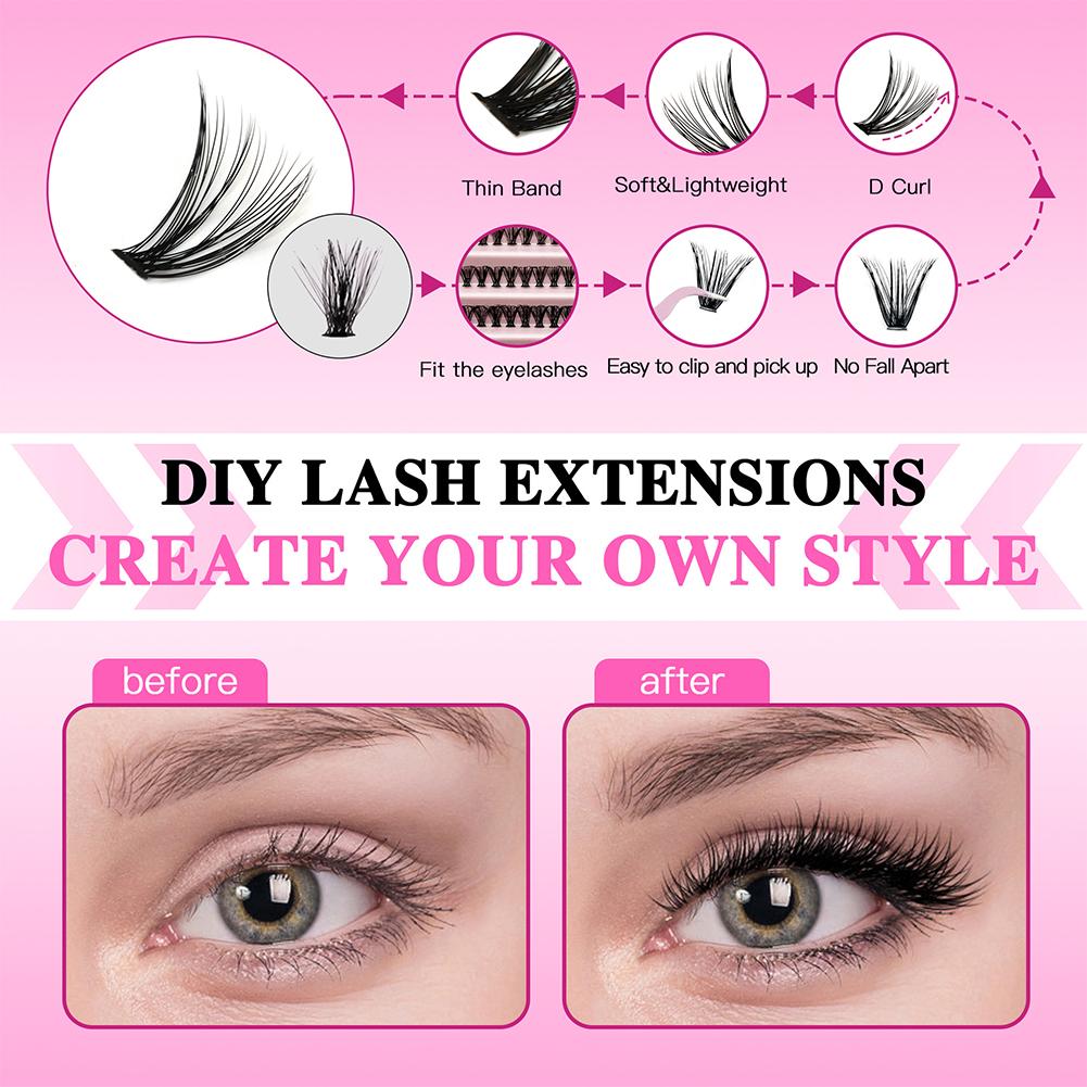 لتقوم بها بنفسك الرموش الصناعي - مراجعة Eyelash Extension Full Set وسعره