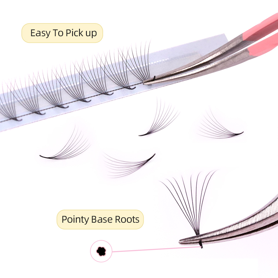 حاد ضيق الجذعية مسبقة الصنع ال - مراجعة Individual Lash Tray وسعره
