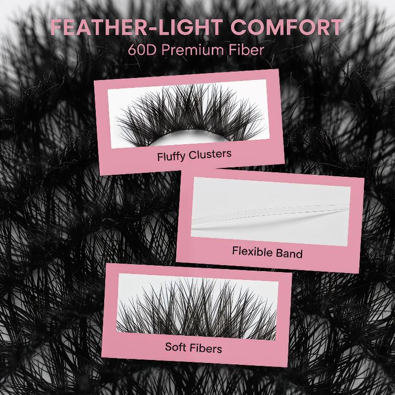 مجموعة واحدة من رموش فردية للت - مراجعة Eyelash Extension Volume Lashes وسعره