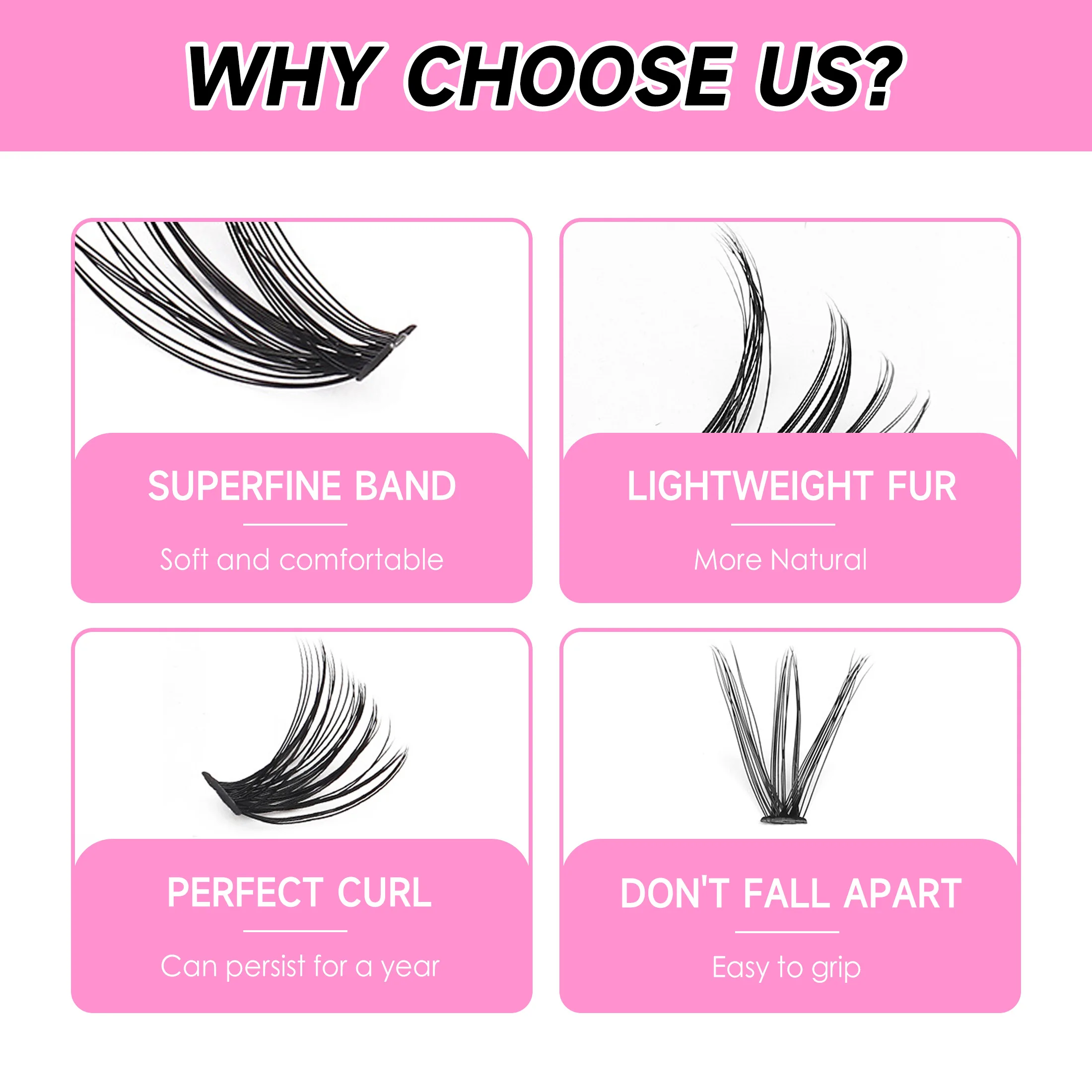 مجموعة رموش تمديد العنقودية ذا - مراجعة Lash Extension Tweezers وسعره
