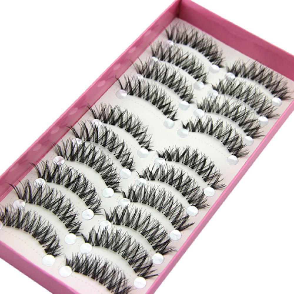 موضة الرموش الصناعية 10 أزواج  - مراجعة Eyelash Extension Full Set وسعره