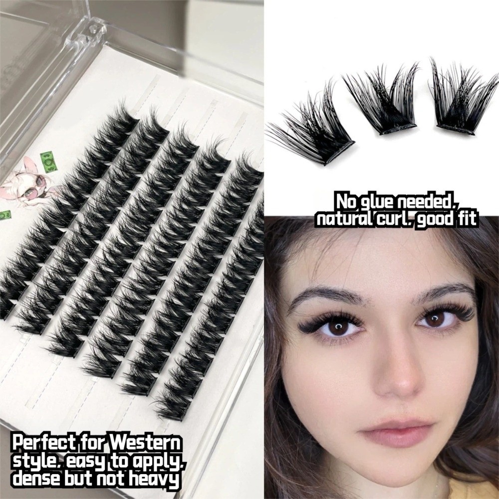 رموش صناعية بطول 14 مم، تصميم  - مراجعة Faux Mink Lash وسعره