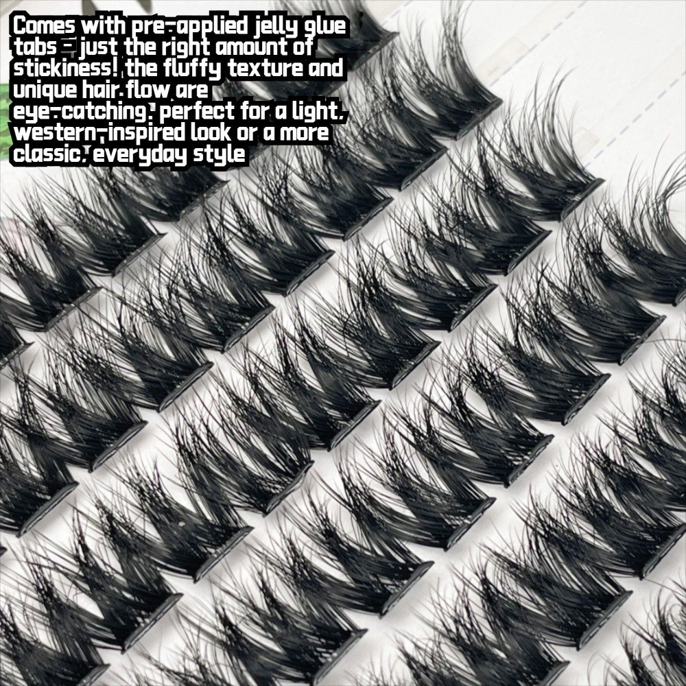 رموش صناعية بطول 14 مم، تصميم  - مراجعة Faux Mink Lash وسعره