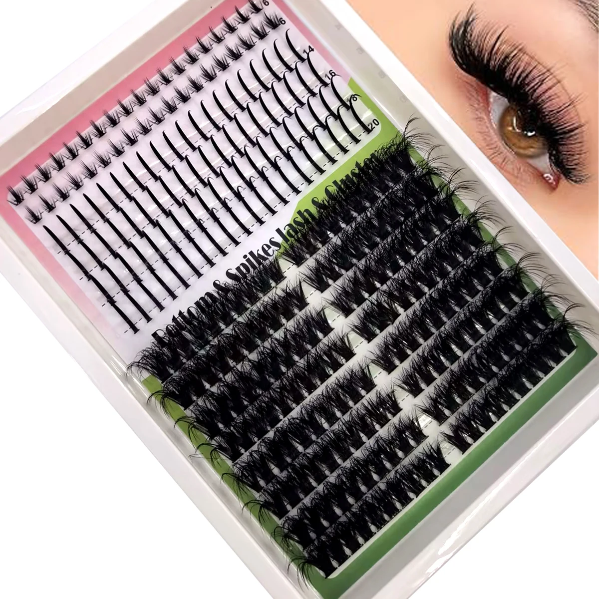 مجموعة رموش صناعية مجمعة من AM - مراجعة Eyelash Extension Full Set وسعره
