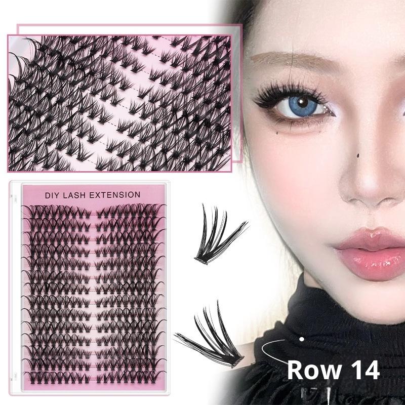 20 قطعة من الرموش الصناعية الف - مراجعة Eyelash Extension Volume Lashes وسعره
