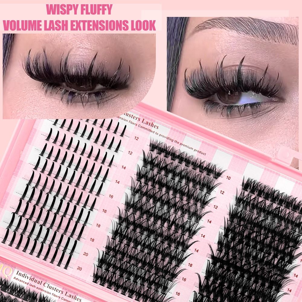 رموش صناعية بطول 9-16 مم، مظهر - مراجعة Faux Mink Lash وسعره
