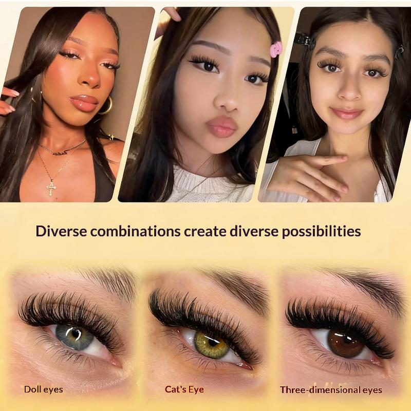 طقم جديد لتمديد الرموش بدون غر - مراجعة Faux Mink Lash وسعره