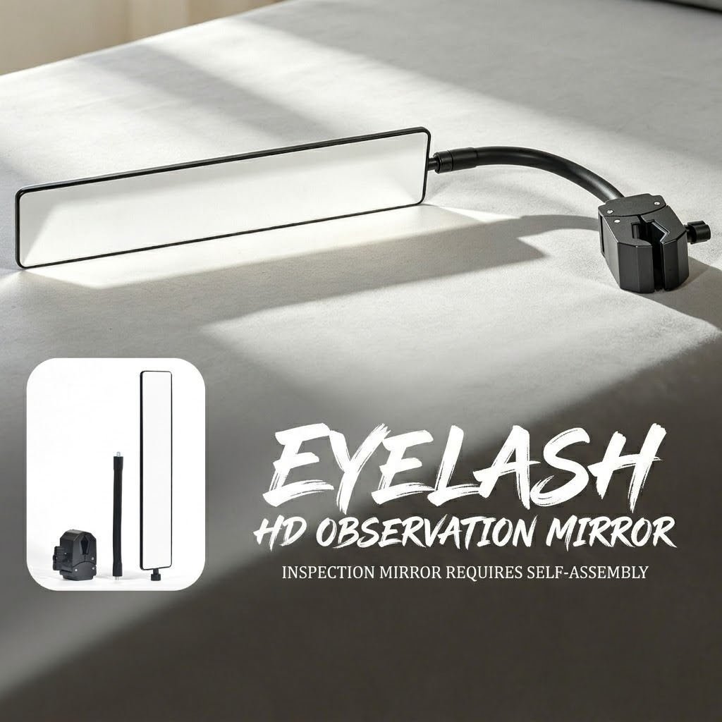مرآة جديدة قابلة للتعديل لفحص  - مراجعة Eyelash Extension Guide وسعره