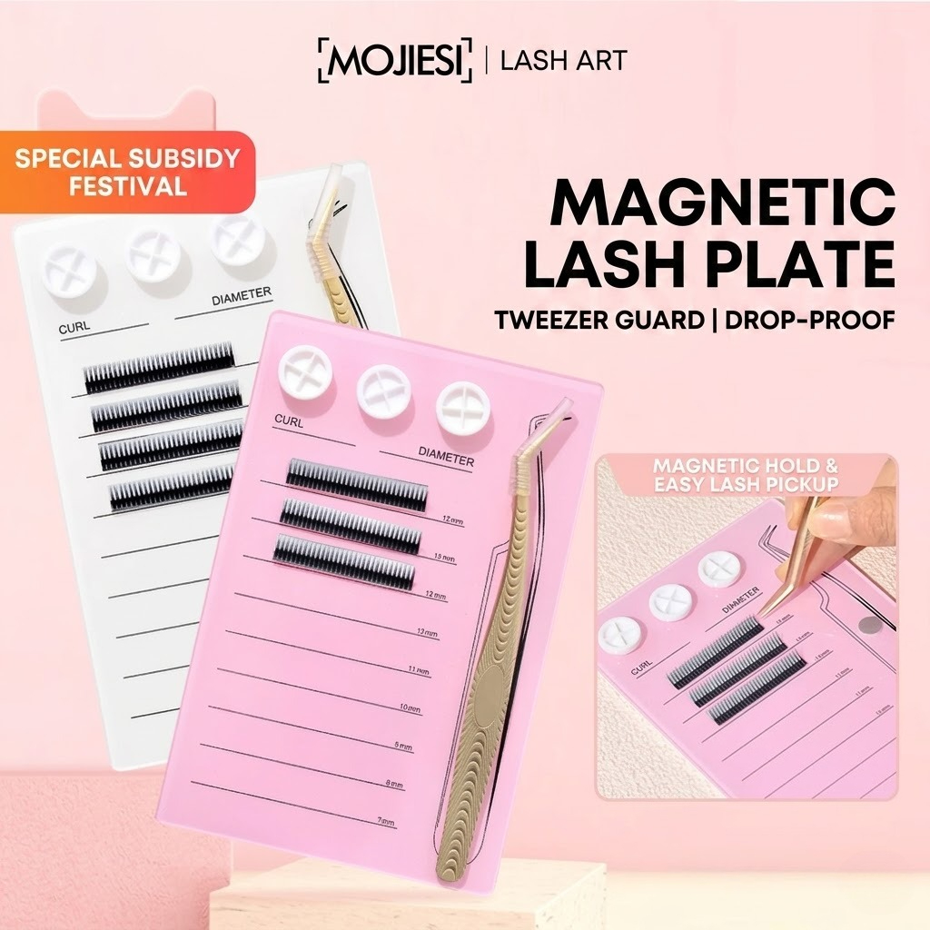 حامل مغناطيسي لرموش العين الاص - مراجعة Eyelash Extension Maps وسعره