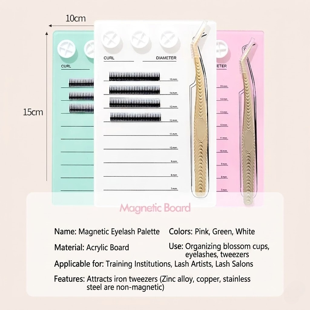 حامل مغناطيسي لرموش العين الاص - مراجعة Eyelash Extension Maps وسعره