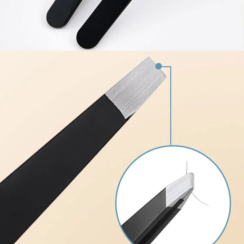 4 قطعة عالية الدقة غرامة الشعر - مراجعة Lash Extension Tweezers وسعره