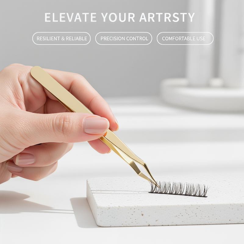 مجموعة ملاقط من الفولاذ المقاو - مراجعة Lash Extension Tweezers وسعره