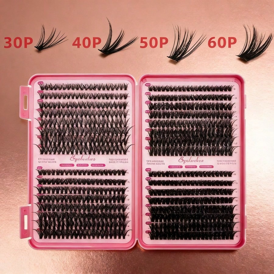 رموش صناعية مدببة ومجزأة للترك - مراجعة Eyelash Extension Volume Lashes وسعره