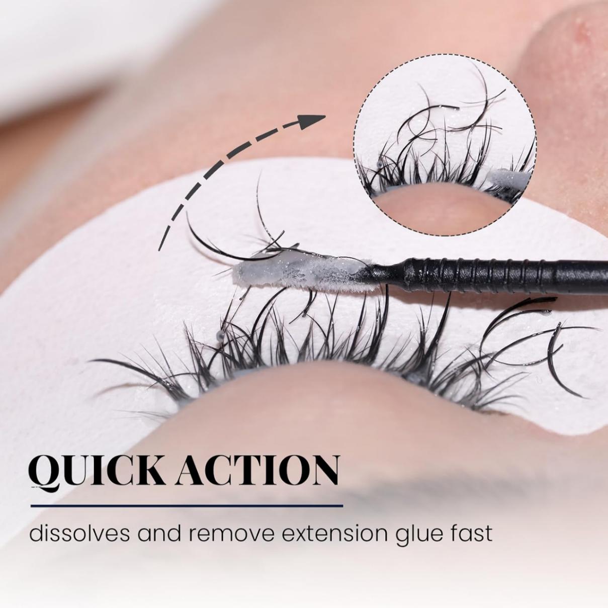 كريم جولي لإزالة تمديدات الرمو - مراجعة Eyelash Extension Eye Irritation وسعره