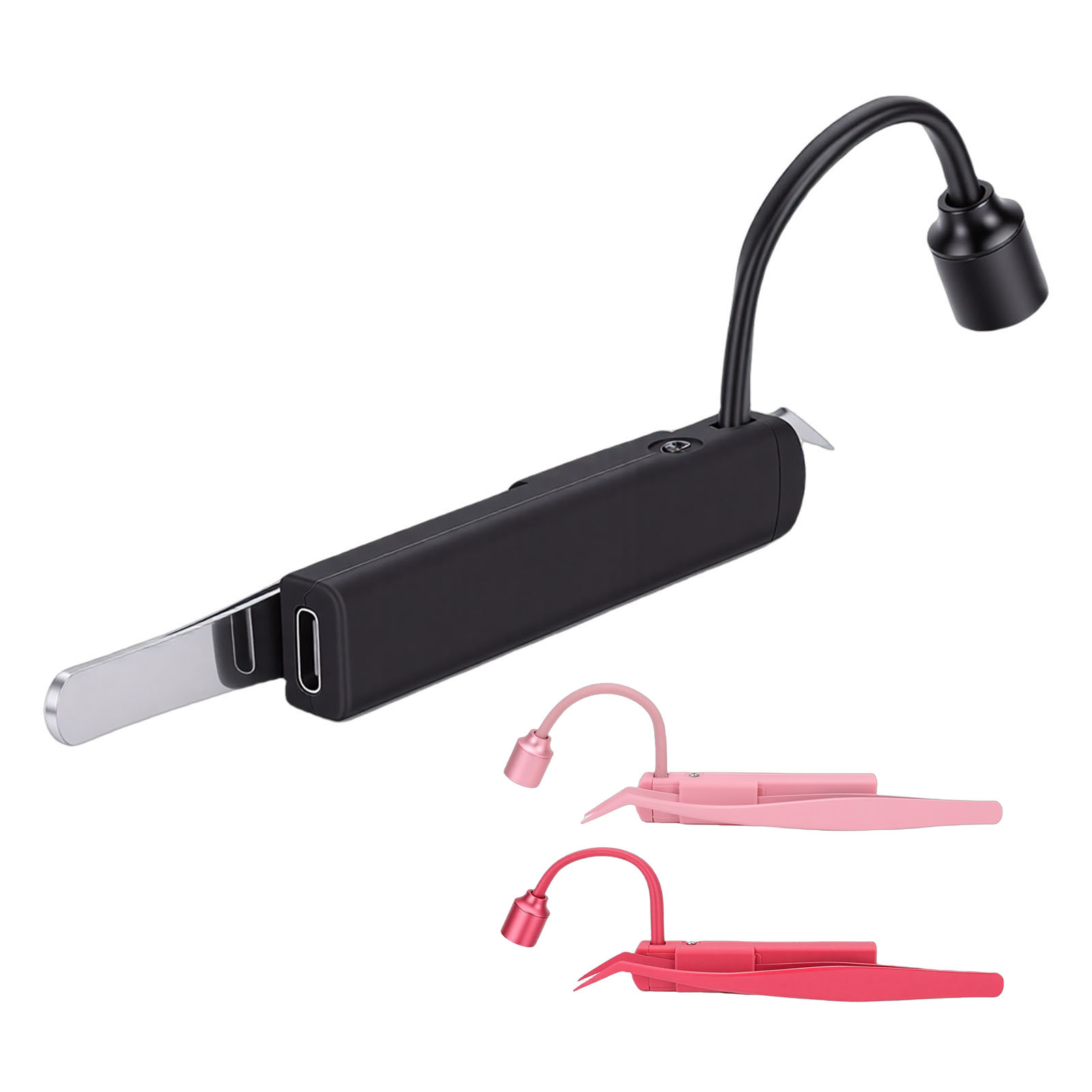 مصباح LED لرموش العين بقوة 1 و - مراجعة Lash Extension Tweezers وسعره