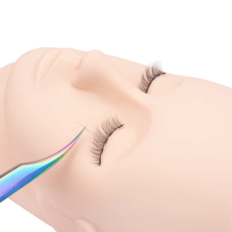 رأس تدريب لتمديد الرموش، نموذج - مراجعة Eyelash Extension Guide وسعره