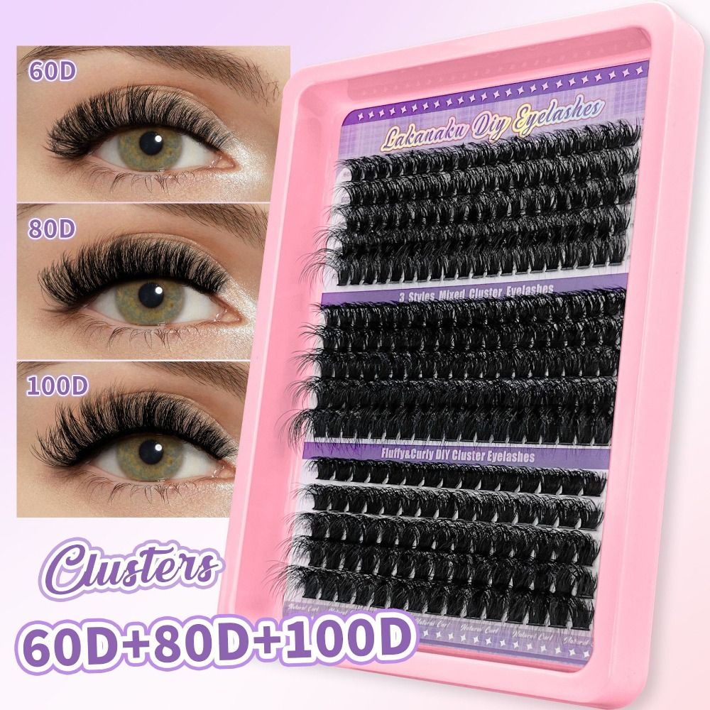 رموش صناعية بطول 9-16 مم، ثلاث - مراجعة Faux Mink Lash وسعره