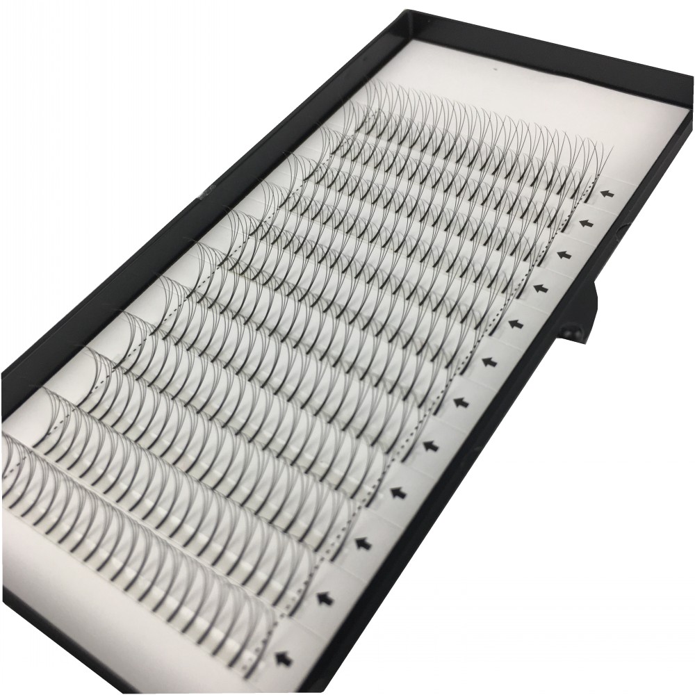 لي. لاش 10 قطعة 0.07/0.10 C/D  - مراجعة Individual Lash Tray وسعره