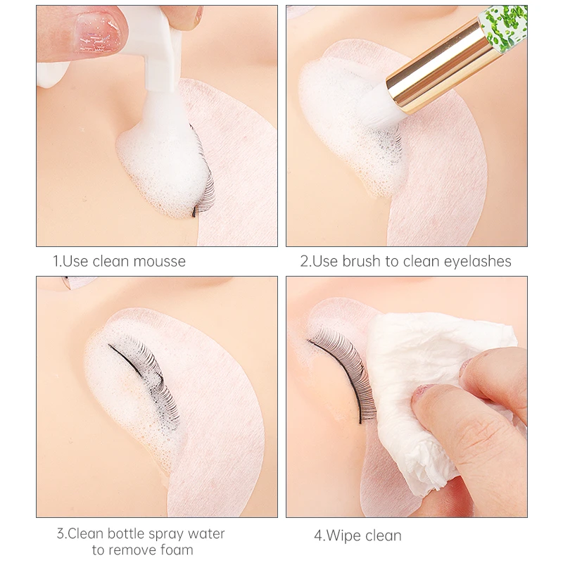 فرشاة شامبو للرموش، أداة إزالة - مراجعة Eyelash Extension Guide وسعره