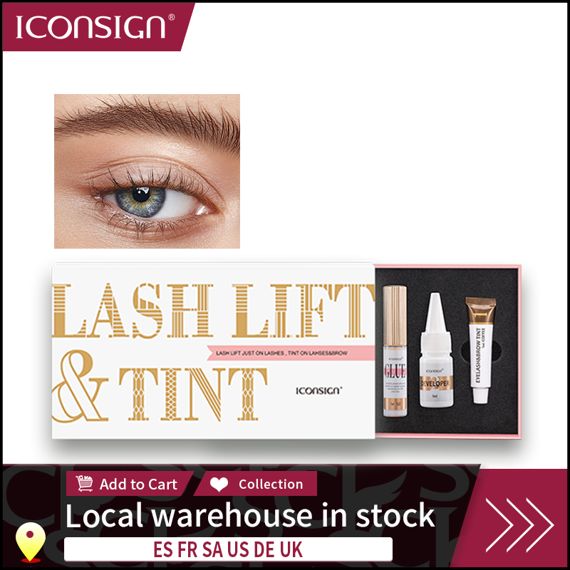 ICONSIGN لاش رفع وتلوين عدة ال - مراجعة Eyelash Extension Full Set وسعره