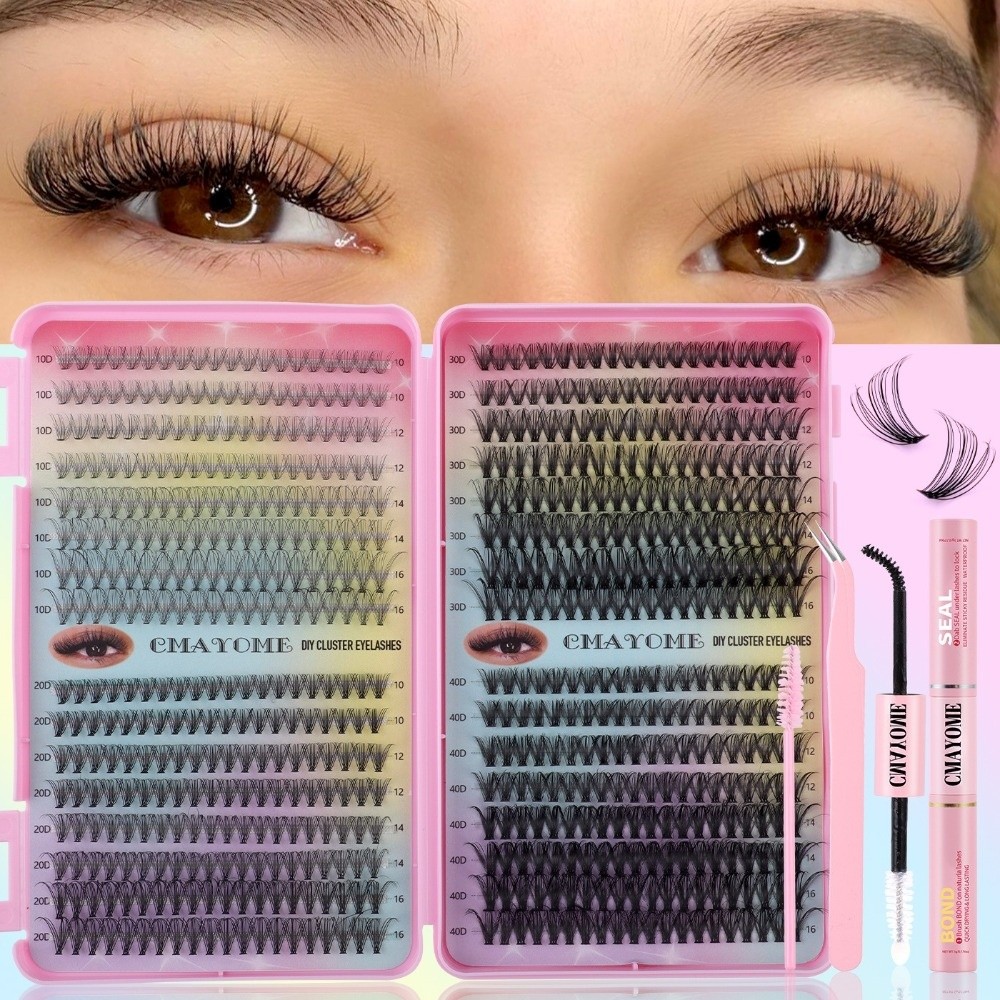 مجموعة تمديد الرموش الصناعية ذ - مراجعة Eyelash Extension Volume Lashes وسعره