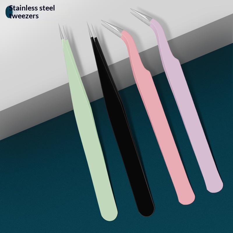 ملقط جديد من الفولاذ المقاوم ل - مراجعة Lash Extension Tweezers وسعره